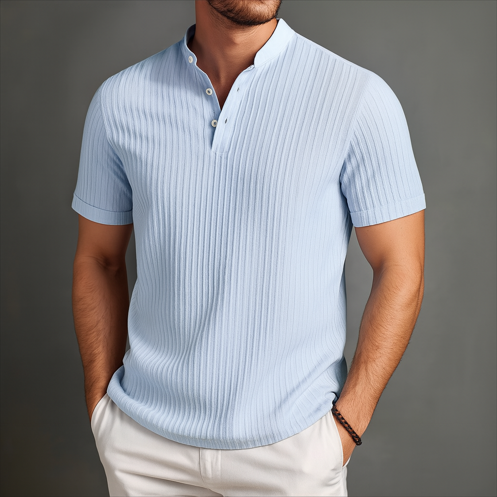 Aviora - Blouse en lin à col en V