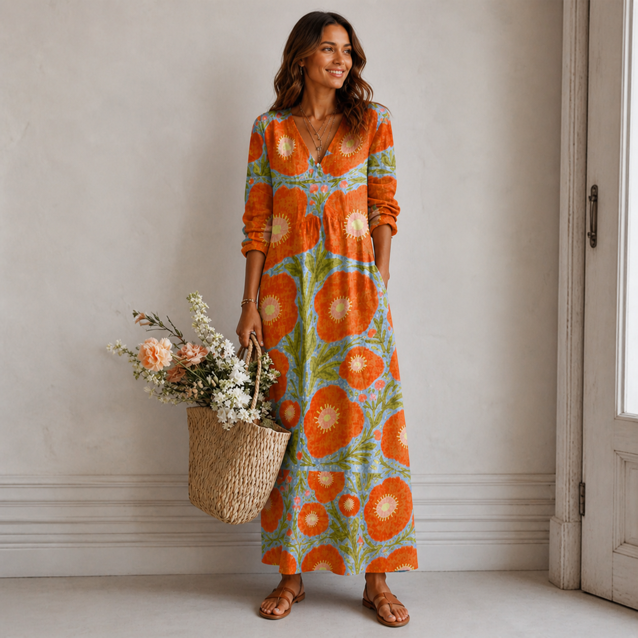 Karla - Floral Dress