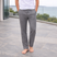 Men's Linen Pants Casual Drawstring Relaxed Fit - Image 6