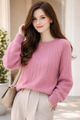 Lara – Pull en cachemire tricoté pour femme