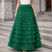 Women Layered Tulle Maxi Skirt
