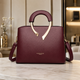 Women Leather Crossbody Tote Elegant Handbag - Image 2