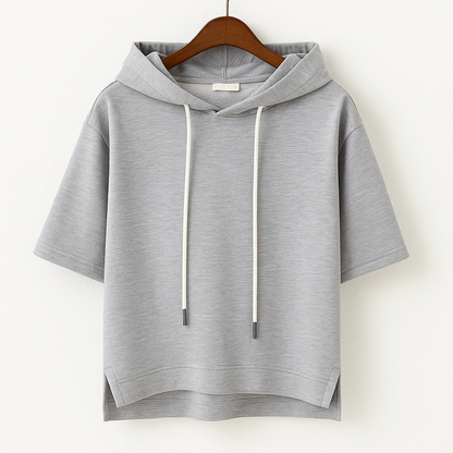 Aveliss - Short Sleeve Hoodie