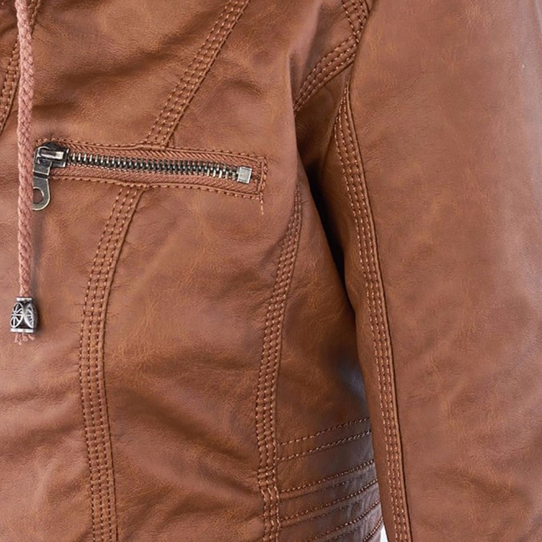 Orvella – Műbőr feltűnő dzseki