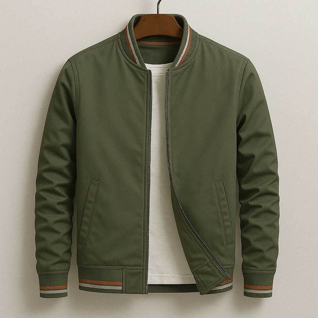 Virello – Blouson aviateur léger à contraste