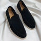 Contrast Sole Slip-On Loafers for Men Azzoria