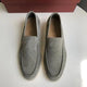 Contrast Sole Slip-On Loafers for Men Azzoria