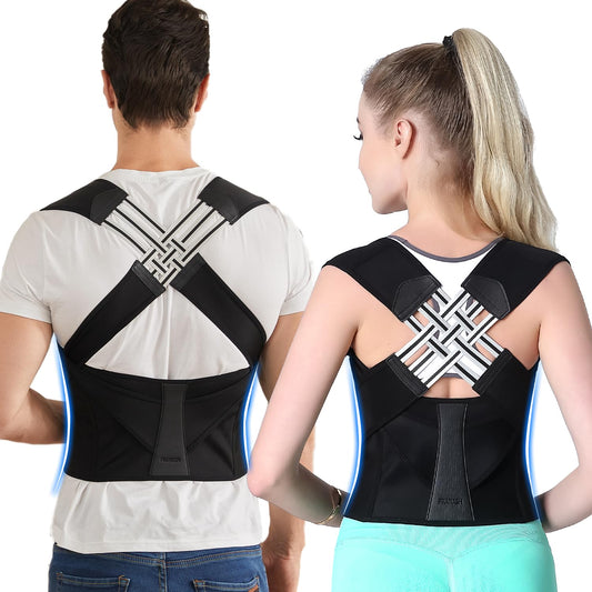 Adjustable Posture Corrector Back Brace Spine Alignment Men Women