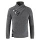 Crew Neck Knit Sweater for Men Azzoria