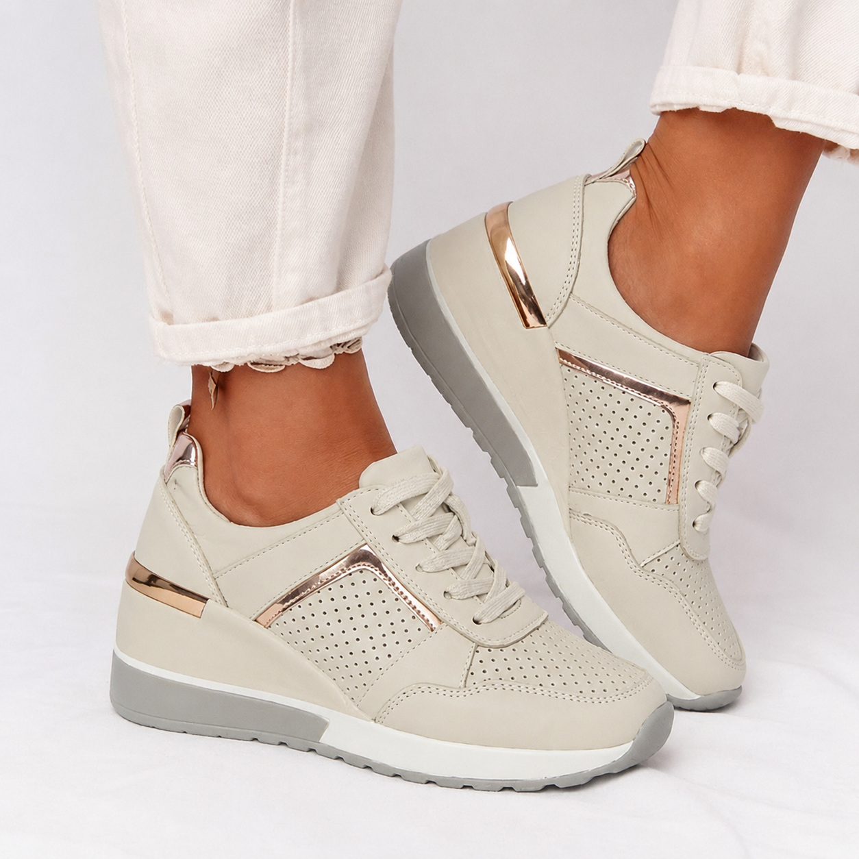 Women's Comfortable Supportive Casual Sneakers - Image 9