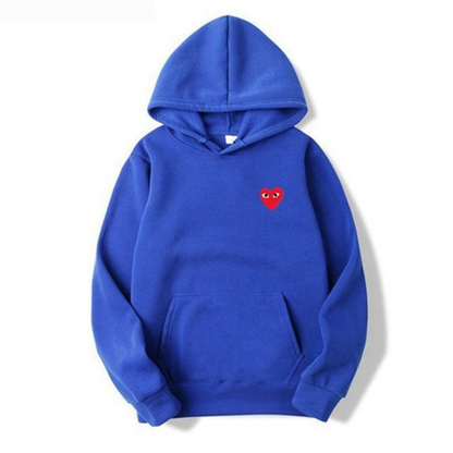 Nikki – Sweat à capuche femme avec motif cœur et poches avant