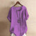 Women Cotton Short Sleeve Button Detail Top - Image 9