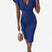 Damska Elegancka Sukienka Midi Bodycon I Falbankowymi Rękawkami - Image 9