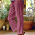 Women Linen Tapered Cropped Pants Cuffed - Image 5