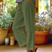 Women Linen Tapered Cropped Pants Cuffed - Image 6