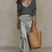 Delmiora - Satin Midi Dress And Sweater Set