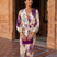 Seluné - Elegant V Neck Midi Dress With Belt