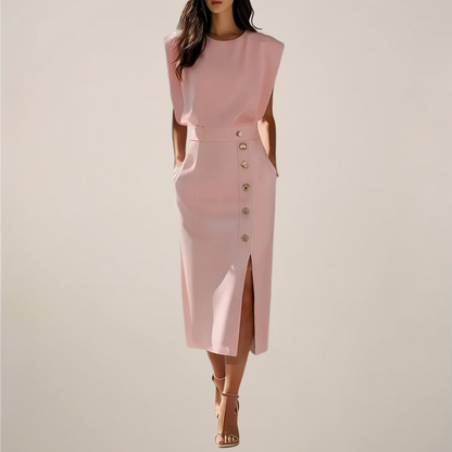 Celminda - Vestido Midi Elegante para Mujer