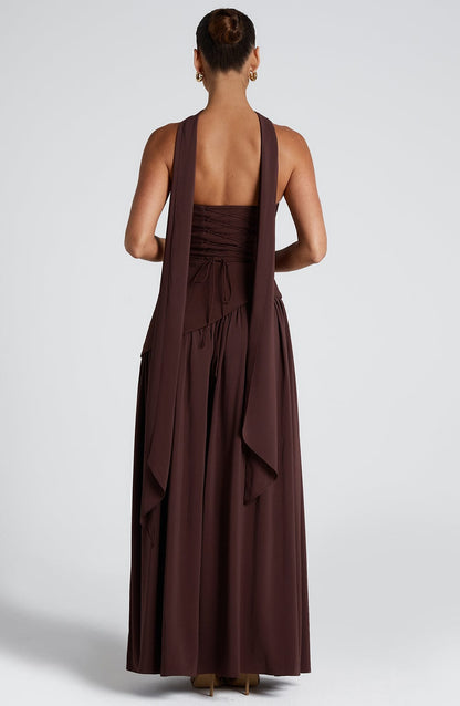 Martinelle - Elegantné maxi šaty s rozparkom