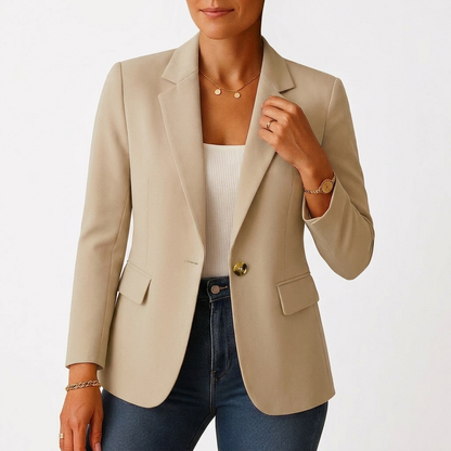 Elenoire – Blazer élégant pour femme à un seul bouton