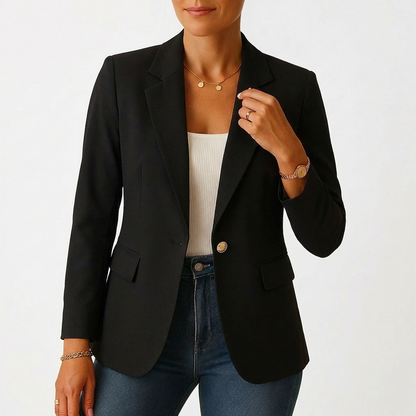 Elenoire – Blazer élégant pour femme à un seul bouton