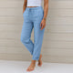 Women Linen Drawstring Wide Leg Pants Relaxed Fit - Image 3