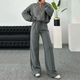 Marriah - Womens Fleece Zip Lounge Set