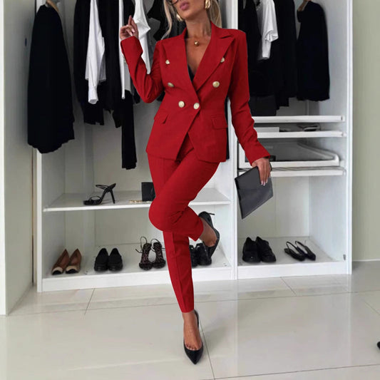 Jayah - Woven Women Tailored Suit Set