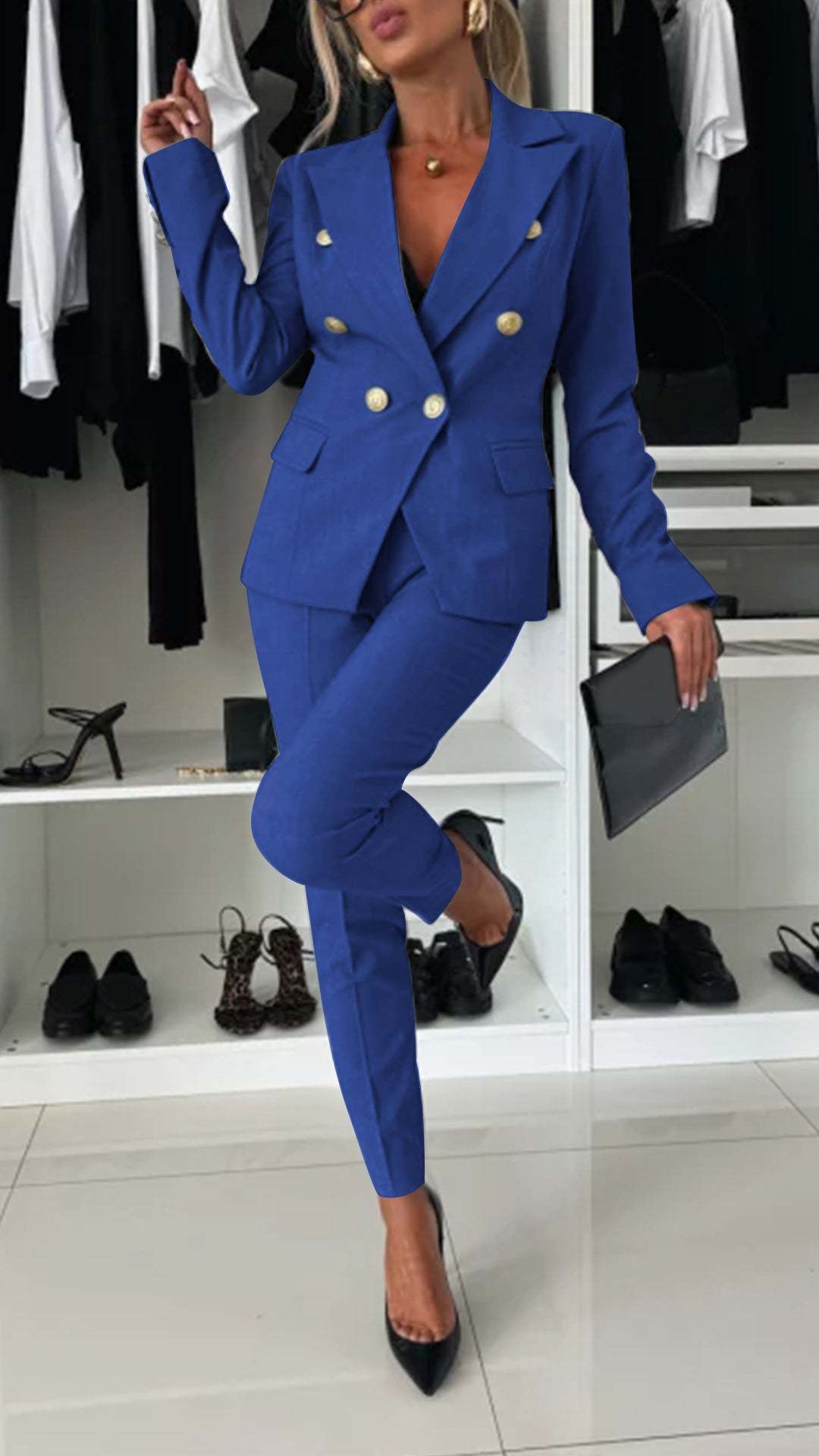 Jayah - Set costum croitorit pentru femei, țesut