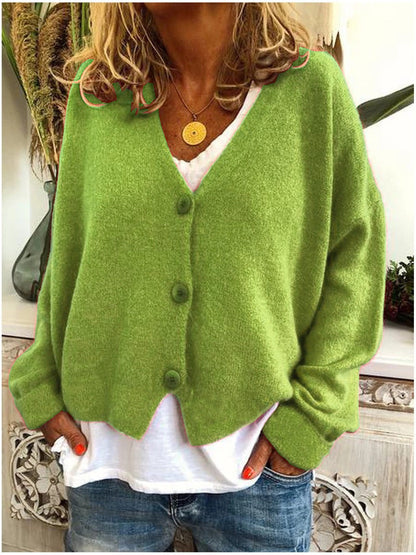 Elisa – Cardigan tricoté classique pour femme