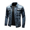 Veste texturée délavée pour homme