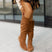 Folded Shaft Knee-High Boots for Women Azzoria