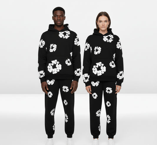 Zephorin – Unisex Printed Cotton Tracksuit Set