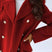 Gold Button Long Coat for Women Azzoria
