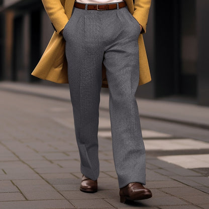 Tailored Straight-Leg Trousers
