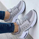 Women's Air-Cushion Sneakers with Anti-Slip Sole