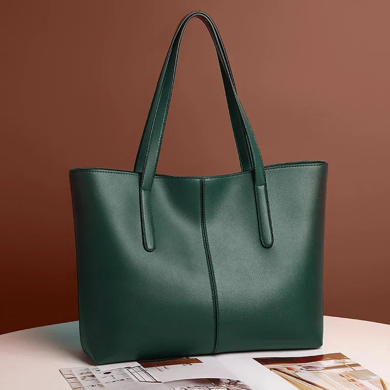 Velona - Bolso de hombro elegante de cuero
