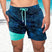 Men's Slim Fit Patterned Swim Trunks Inner Liner