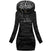 Linette – Sweat à capuche long chaud pour femme