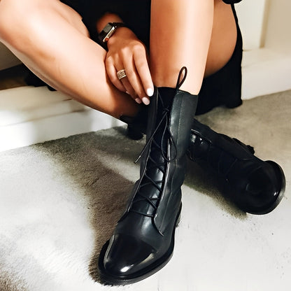 Leonelle – Botines de cordones para mujer