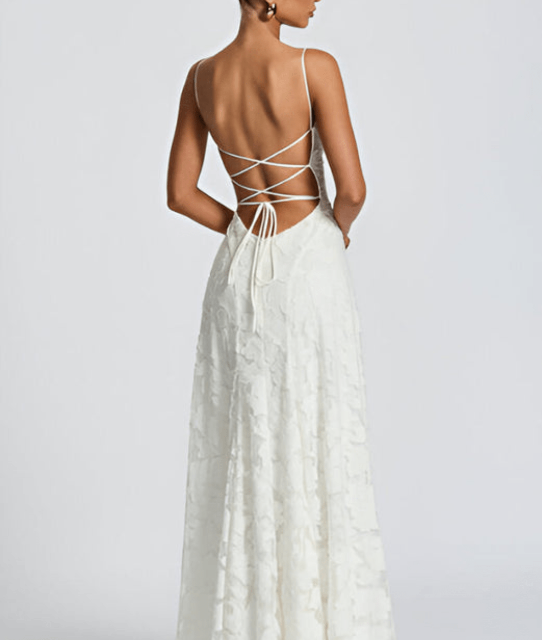 Helia – Floral Pattern Sleeveless Maxi Dress - Image 4