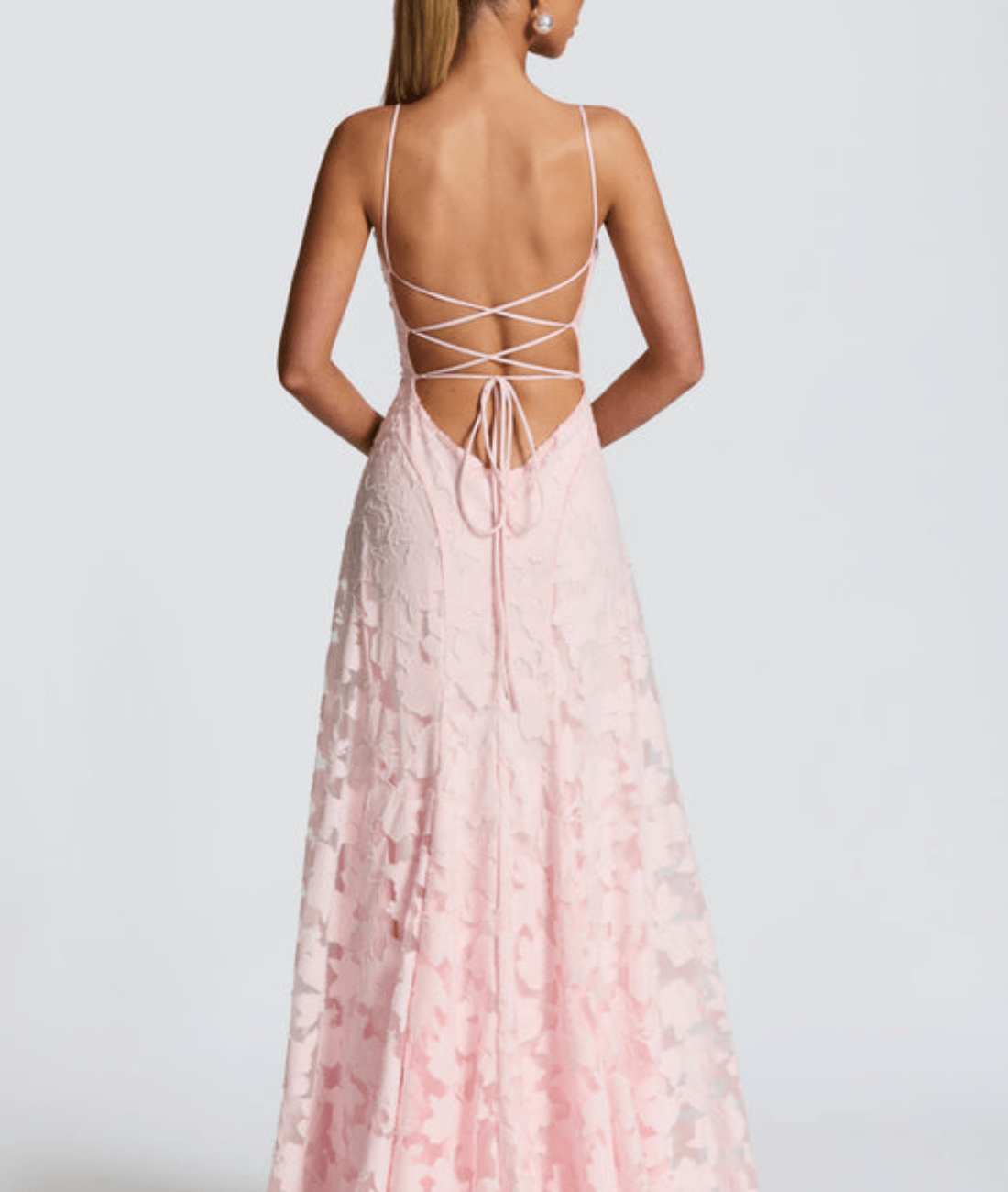 Helia – Floral Pattern Sleeveless Maxi Dress - Image 6