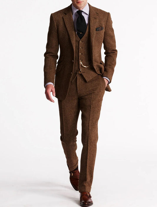 Freddie – Men’s Three Piece Vintage Retro Suit