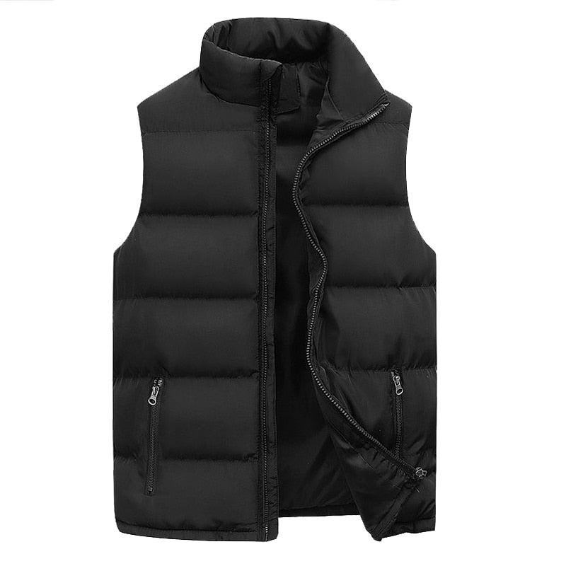 Theren – Bodywarmer matelassé pour homme avec fermeture éclair frontale