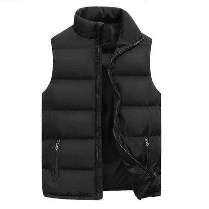 Theren – Bodywarmer matelassé pour homme avec fermeture éclair frontale