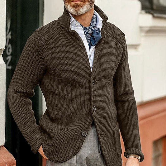 Alric – Men’s Cardigan with Timeless Design and Relaxed Fit