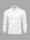 Nathan – Pull à col roulé pour homme avec manches longues et design intemporel