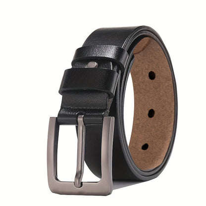 Tavian – Men’s Belt with Pin Buckle and Distinctive Finish