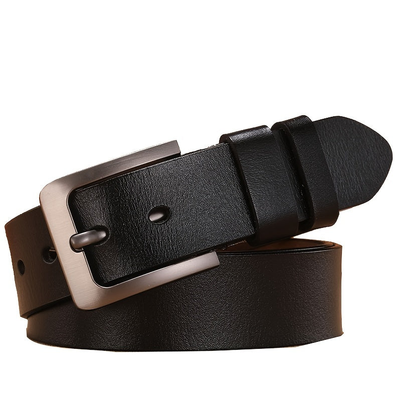 Tavian – Men’s Belt with Pin Buckle and Distinctive Finish