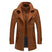 Mitchell – Manteau long pour homme avec doublure thermique et col coupe-vent